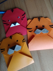 Origami - Tigerkuvert falten @ Zoom Online